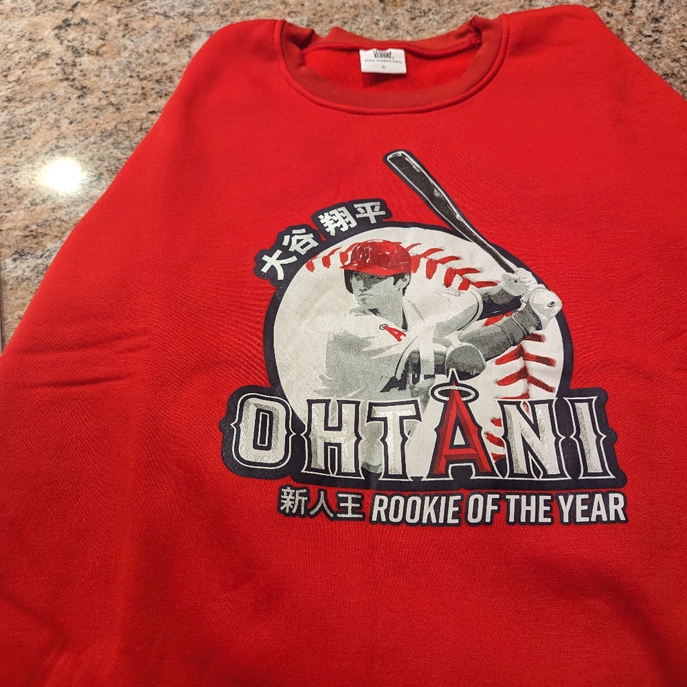 Sweatshirt with baseball Ohtani